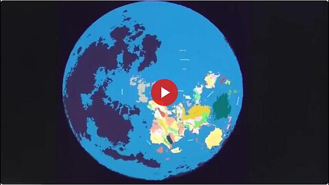Political, Pangaia and Physical Maps of Flat Earth based on Plasma Moon | Vibes of Cosmos