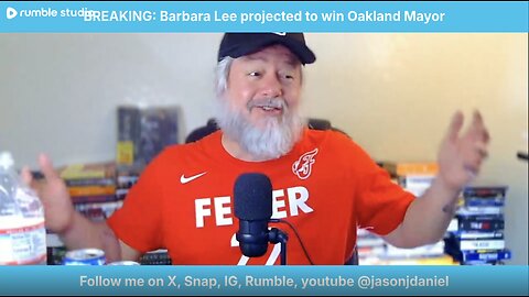 Jason J Daniel show #153 BARBARA LEE WINS OAKLAND MAYOR RACE, SF Chron project, CALLS IT, SHOCKER!