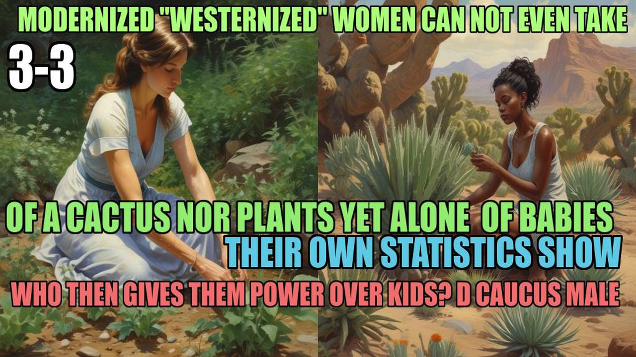 Their Own Statistics Show Women Are Not More Nurturing Then Men Why Give Women Custody Then? 3-3
