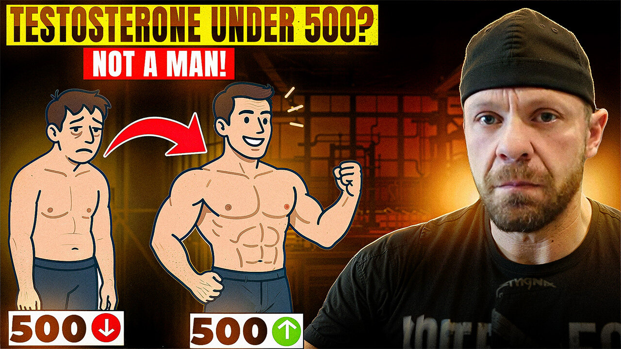 Your Test is Under 500? Then You’re Not Functioning Like a Man