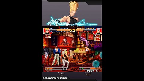 Benimaru vs Benimaru: Lightning Clash in KOF '97