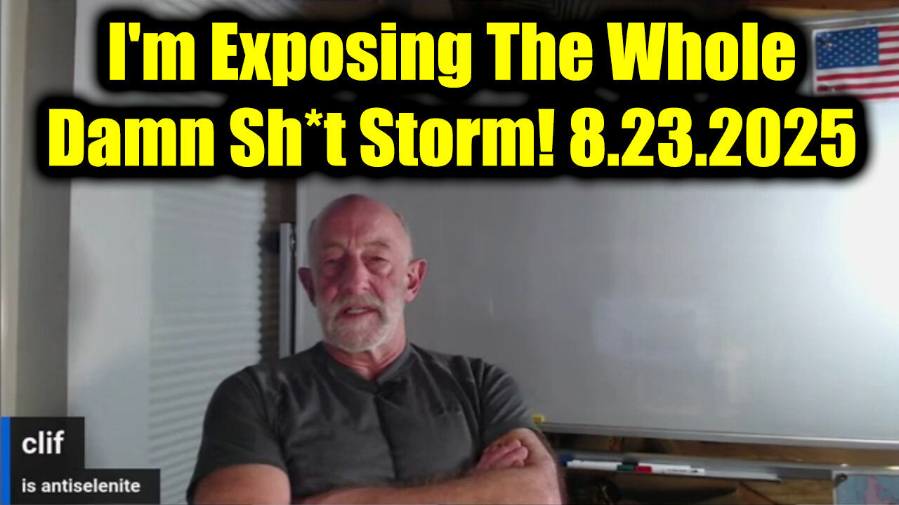 The Whole Damn Sh*t Storm!. 8-23-25-AT-2PM-CST-25T-EST #TRUTH