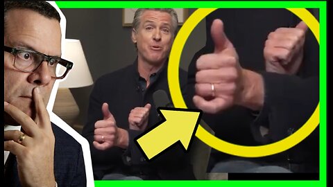 Gavin Newsom's Hands - Why Can't He Control Them?
