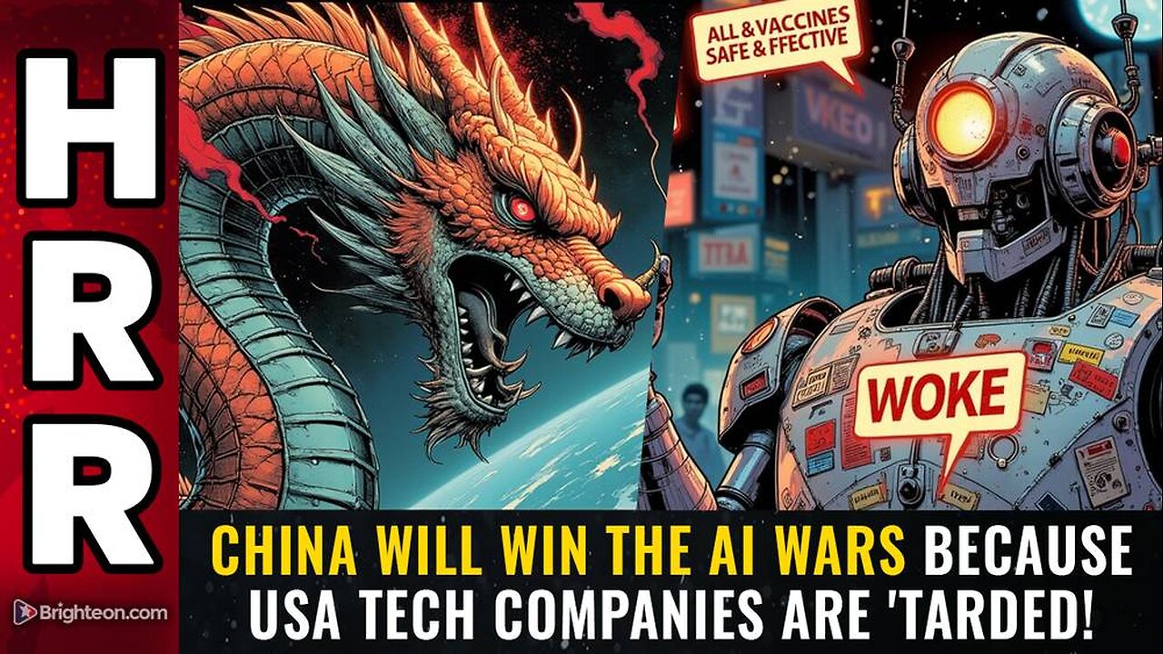 China will win the AI wars because USA tech companies are 'TARDED!