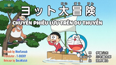 Doraemon Tập 813 - Phần 1 | Chuyến Phiêu lưu trên Du thuyền