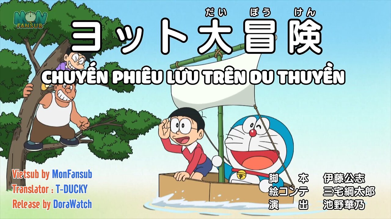 Doraemon Tập 813 - Phần 1 | Chuyến Phiêu lưu trên Du thuyền