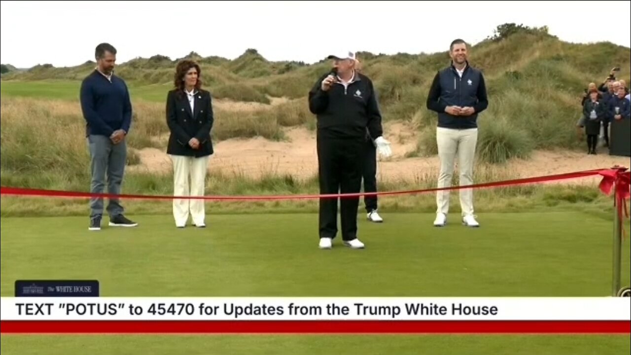 Trump: We Signed A Very Big Deal With EU And UK