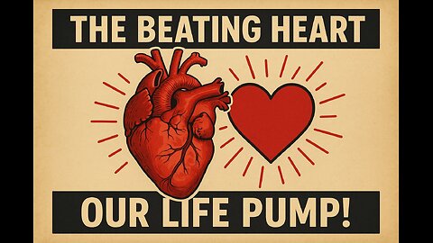 The Beating Heart – Our Life Pump ❤️ |