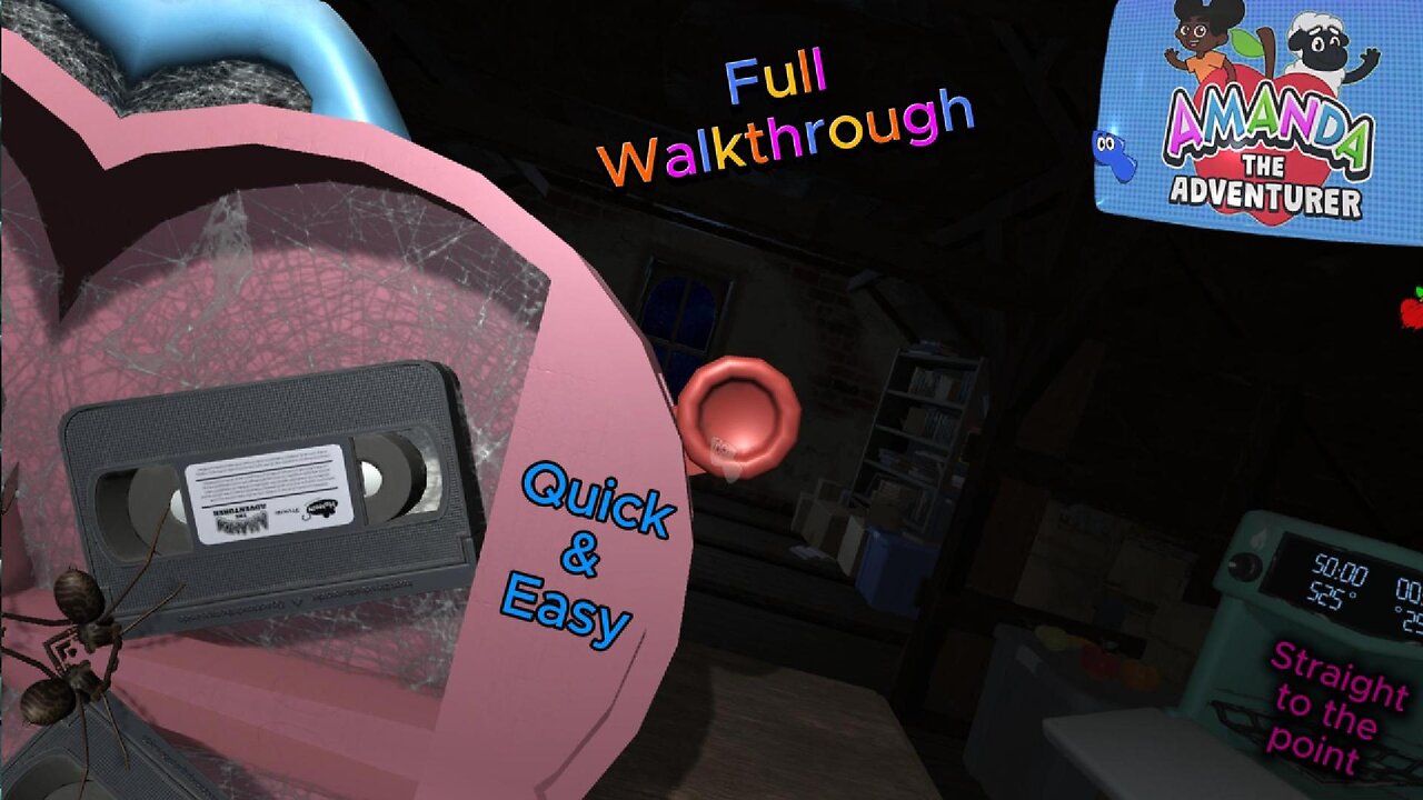 Amanda The Adventurer Walkthrough – Can YOU Survive Amanda?