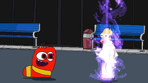 MUGEN - Red Larva vs. Homer - Download