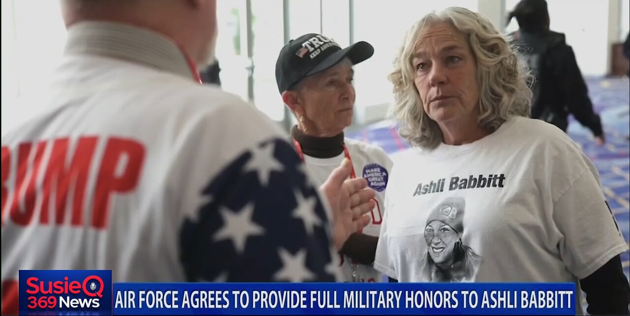 AIR FORCE AGREES TO PROVIDE FULL MILITARY HONORS TO ASHLI BABBITT