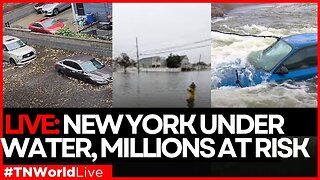 LIVE: NYC FLOOD ALERT: 6.9 Million Under Flood Warning, Brooklyn & Queens Hit Hardest