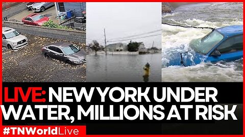 LIVE: NYC FLOOD ALERT: 6.9 Million Under Flood Warning, Brooklyn & Queens Hit Hardest