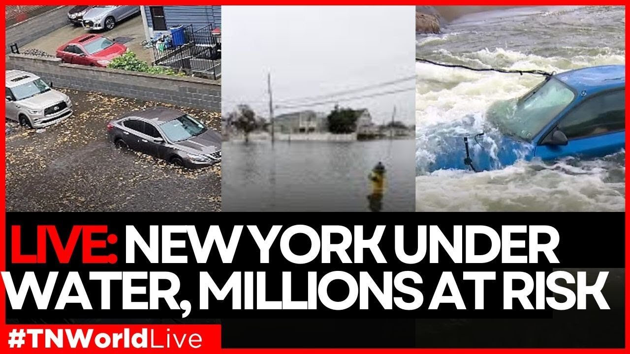 LIVE: NYC FLOOD ALERT: 6.9 Million Under Flood Warning, Brooklyn & Queens Hit Hardest