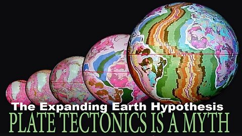 Expanding Earth vs Plate Tectonics - Opening of the North Atlantic Ocean 117mya