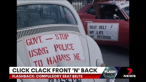 Seven News Adelaide Flashback: Seat Belts