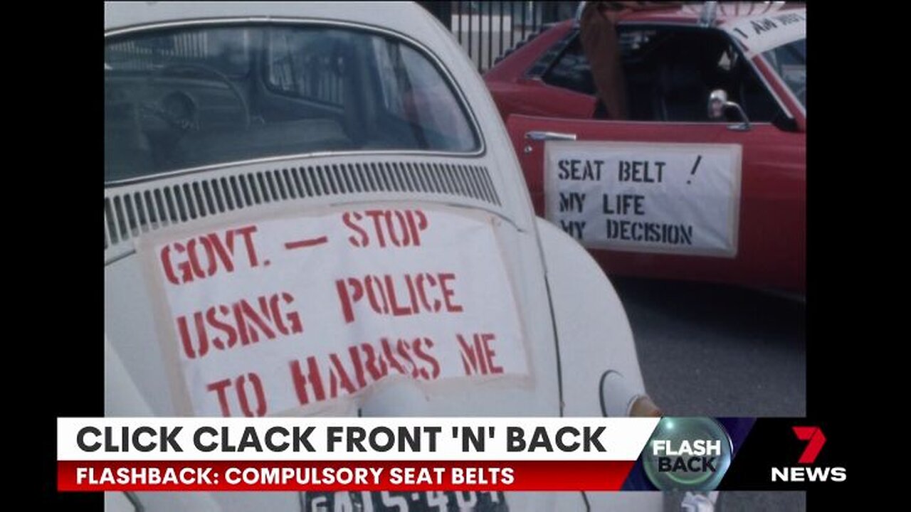 Seven News Adelaide Flashback: Seat Belts