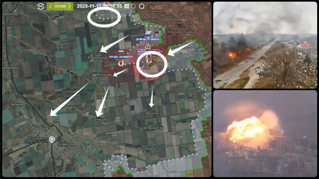 Entire Ukr Front Line Collapsed / Russ Breakthrough Accelerates / Hulyaipole in Sight