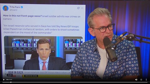 Israeli soldier whistleblower on crimes in Gaza▮The Jimmy Dore Show