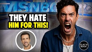MSNBC Lib LOSES IT Over Clay's Machismo — For Wanting to STOP Murders?! | Clay and Buck