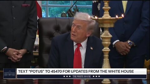 Trump Let's Chuck Schumer HAVE IT