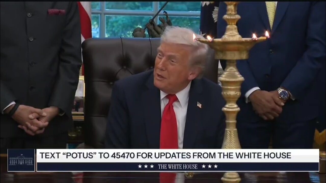 Trump Let's Chuck Schumer HAVE IT
