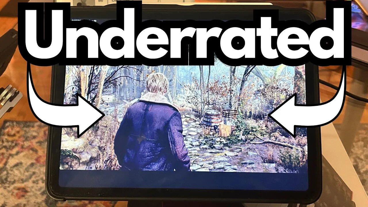 Running Resident Evil 4 on the 2021 iPad Pro 11" (M1 Chip)