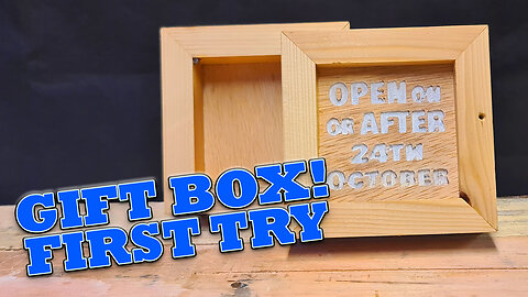 First Time Making a Gift Box, from an Old Drawer