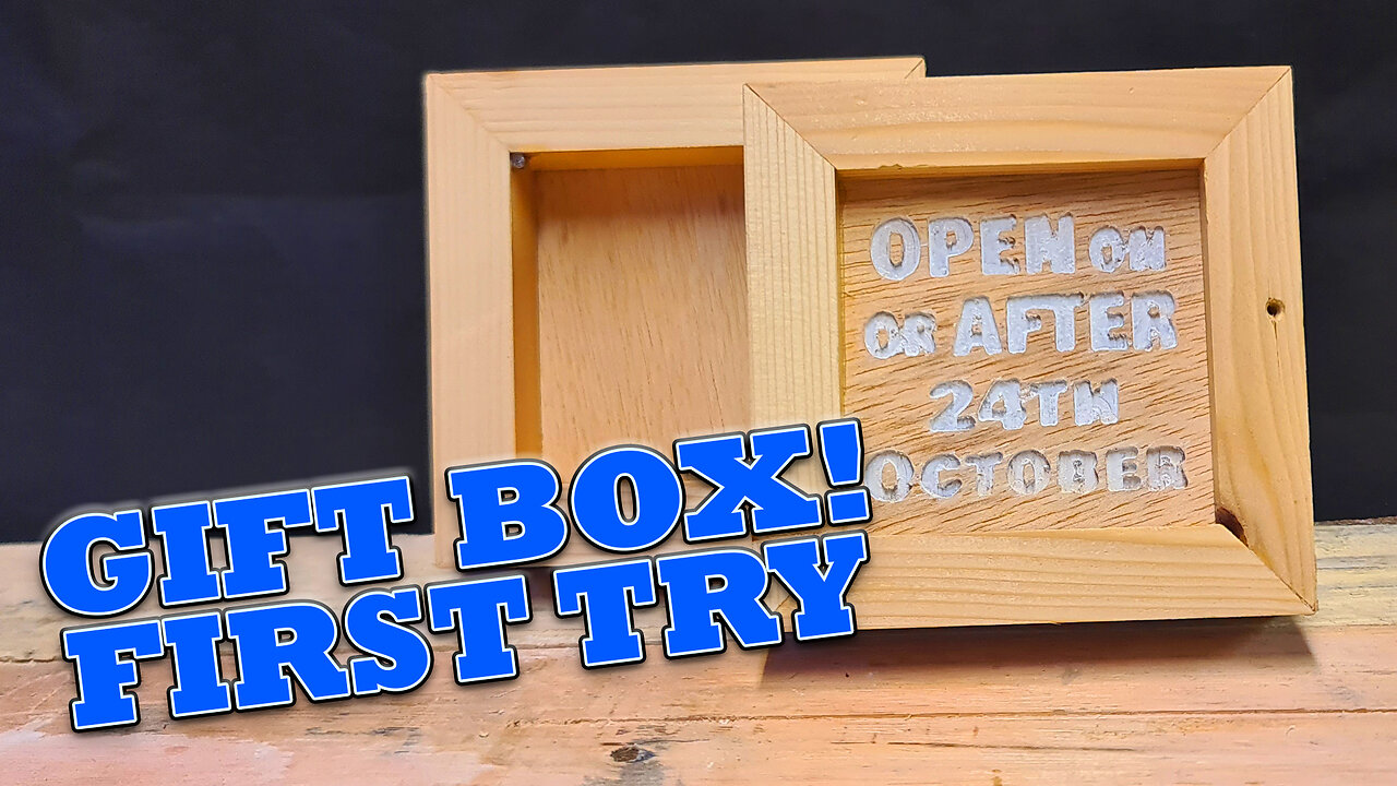 First Time Making a Gift Box, from an Old Drawer