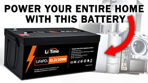 Power Your Entire Home and Even Sell Power to the Grid with DIY Solar Power Today - LiTime Review