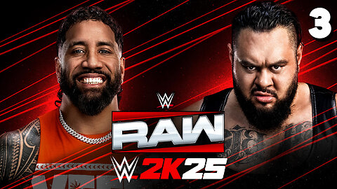 WWE 2K25 Raw July 7th 2025 - Match 3: Tsunami!
