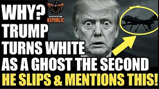 WHY!? Trump Turns White as a Ghost the SECOND He SLIPS and Mentions This!