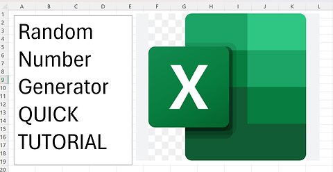 Random Number Generator - Excel