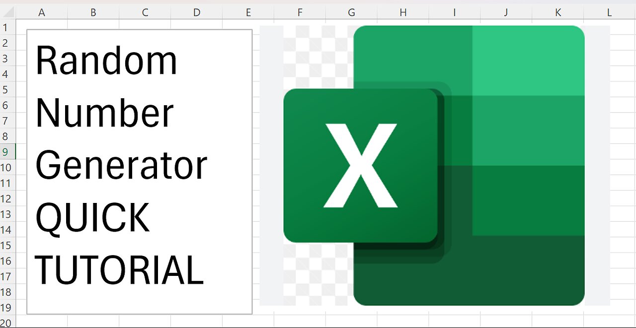 Random Number Generator - Excel