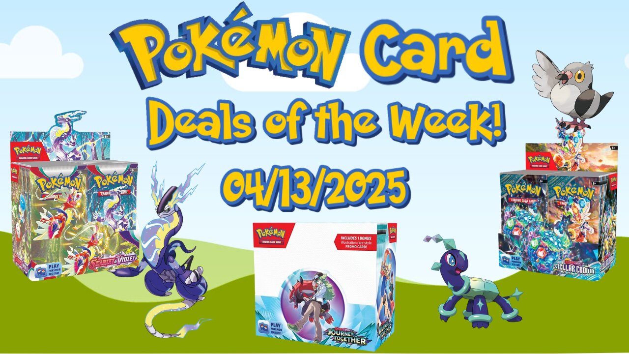 Best Pokemon Card Deals of the Week 04/13/2025