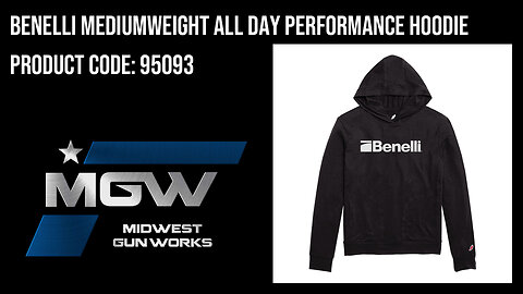 Benelli Mediumweight All Day Performance Hoodie - 95093