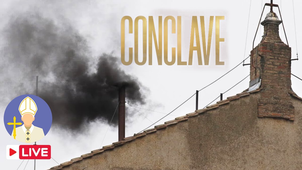 🔴LIVE Conclave, the Sistine Chapel chimney live. Waiting for the smoke: live video