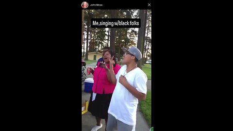 white man singing kn black choir