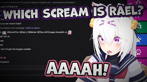 Filly Scream AAAAH! moment