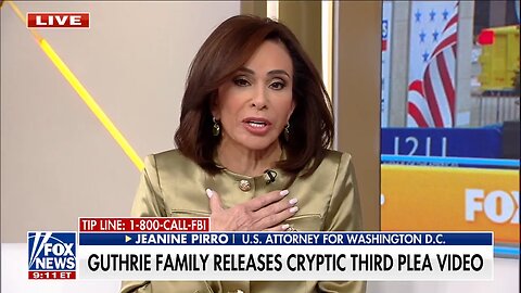 ⚠️ Judge Jeanine Pirro sends CHILLING message: 'We're coming for you'