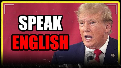 English is now MANDATORY.