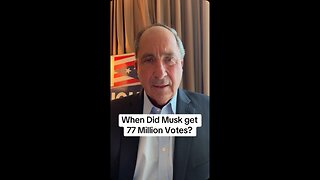 When Did Musk get 77 Million Votes?