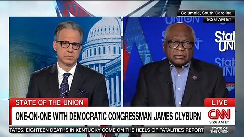 Sen James Clyburn Pleads Ignorance On Biden's Mental Decline