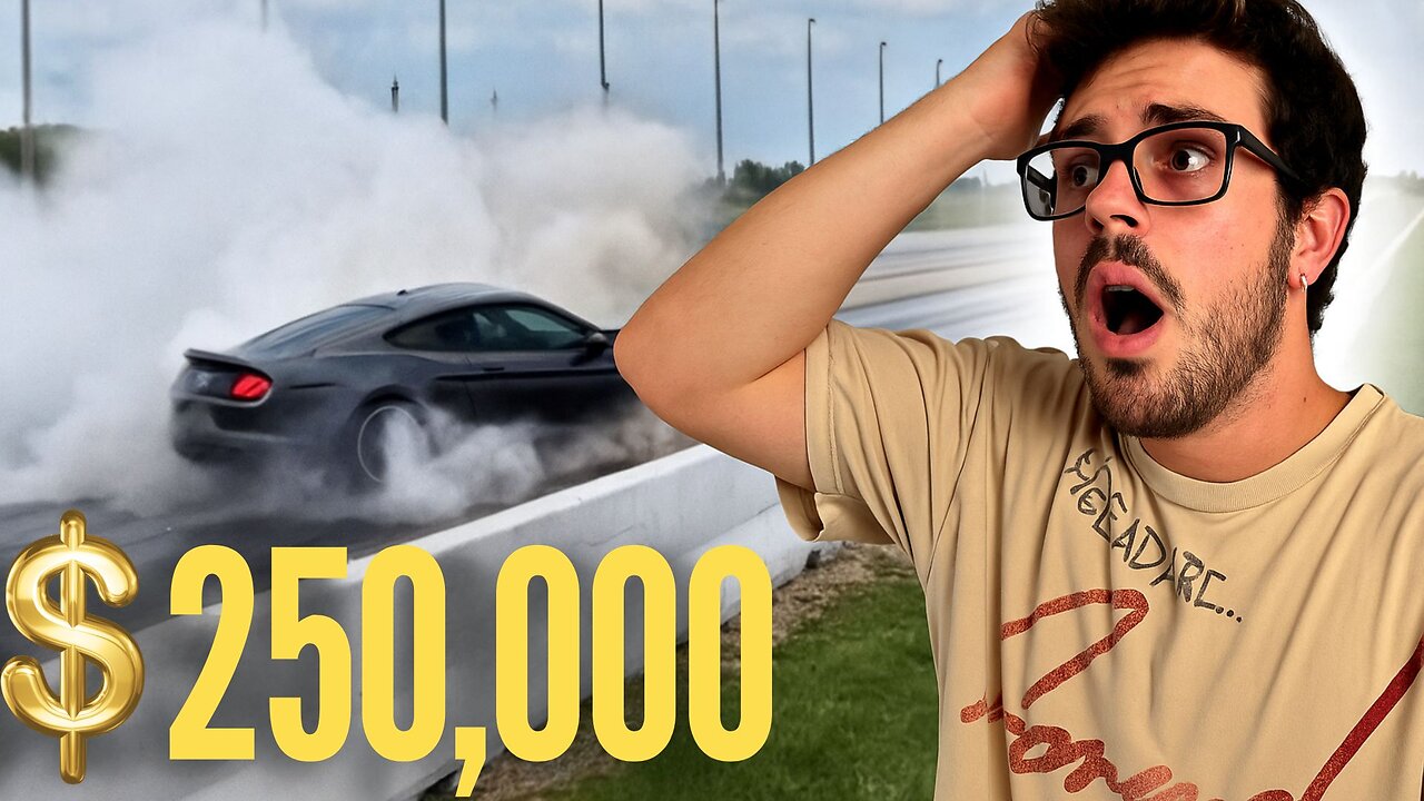 He Crashed His $250,000 Car!