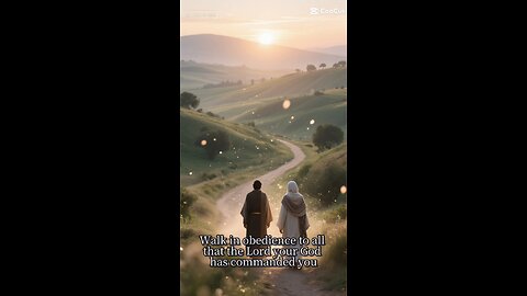 “Walk in obedience to all that the Lord your God has commanded you, so that... — Deuteronomy 5:33