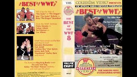 WWF Coliseum Video - Best of the WWF Volume 8 - 1986 **NOT ON PEACOCK**