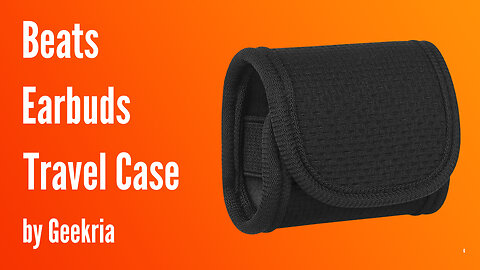 Beats Ecarbuds Case | Geekria