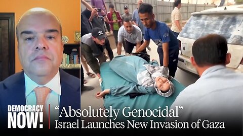 "Absolutely Genocidal": Mouin Rabbani on Israel's Latest Escalation of War on Gaza