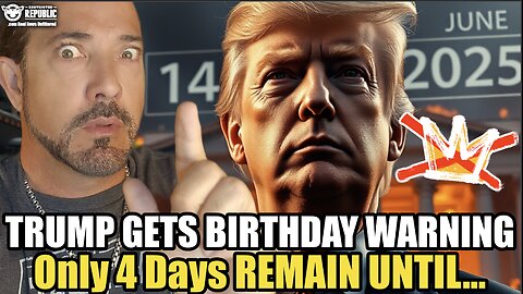 "No More KINGS!" Trump Gets Birthday Warning! Only 4 More Days Remain Until...