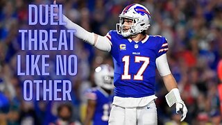 Josh Allen breaks NFL passing/rushing record in victory over Panthers